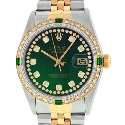 rolex verde falso